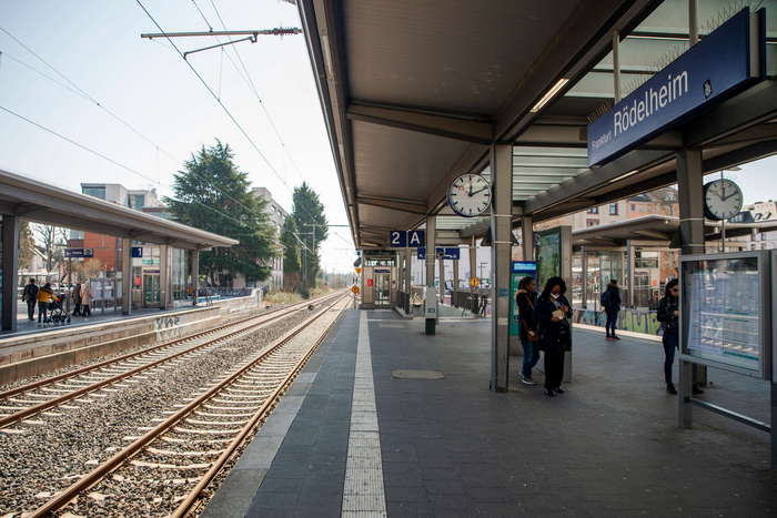 Der Bahnhof Rödelheim. Foto: Saskyaphoto.com