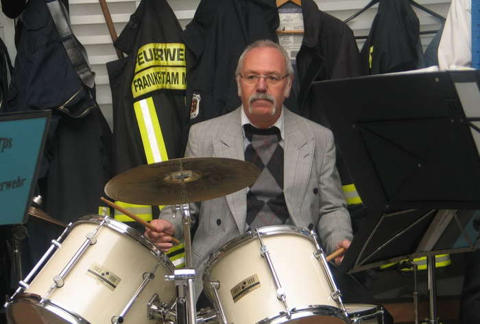 Gerhard Weidhaas am Schlagzeug. Foto: Gerhard Weidhaas